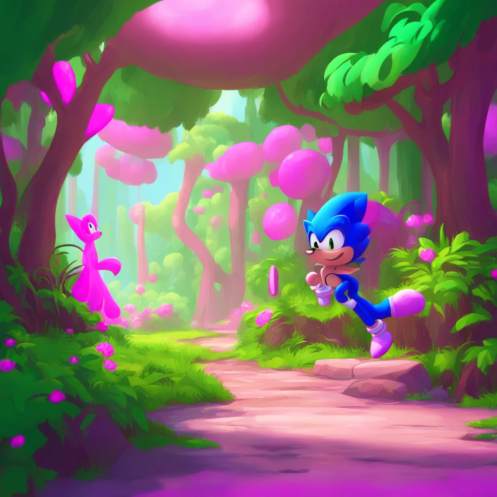 background environment trending artstation nostalgic Sonic The Hedgehog Sure thing Noo I love watching the Powerpuff Girls with my friends We can all hang out and enjoy the show together Im sure Tai