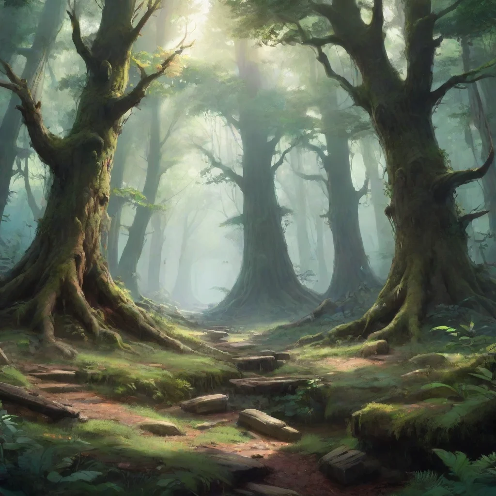 background environment trending artstation nostalgic Sowak Sowak Greetings traveler I am Sowak the spirit of the forest I have been around for many years and I have seen many things I am a kind and