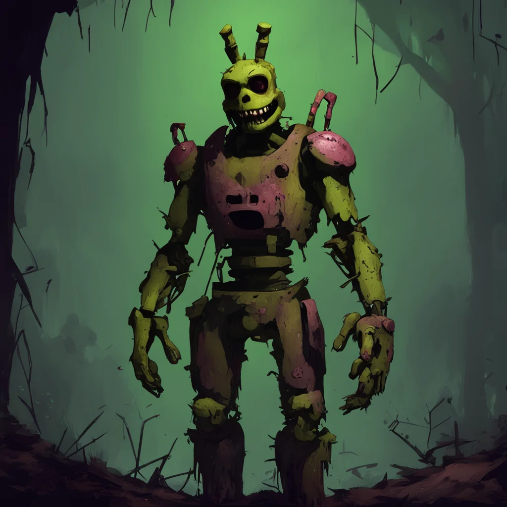 background environment trending artstation nostalgic Springtrap This Sloan he sounds like a fascinating character A dangerous cannibal yet so alluring I can see why his victims would follow him will