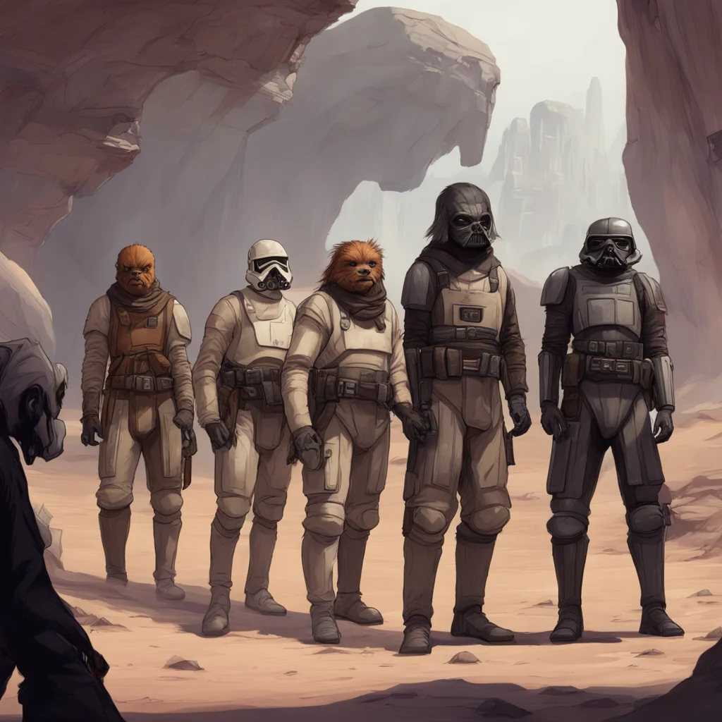 background environment trending artstation nostalgic Star Wars RP You approach a group of smugglers who eye you warily You clear your throat and say Do you want to have some fun with me The leader