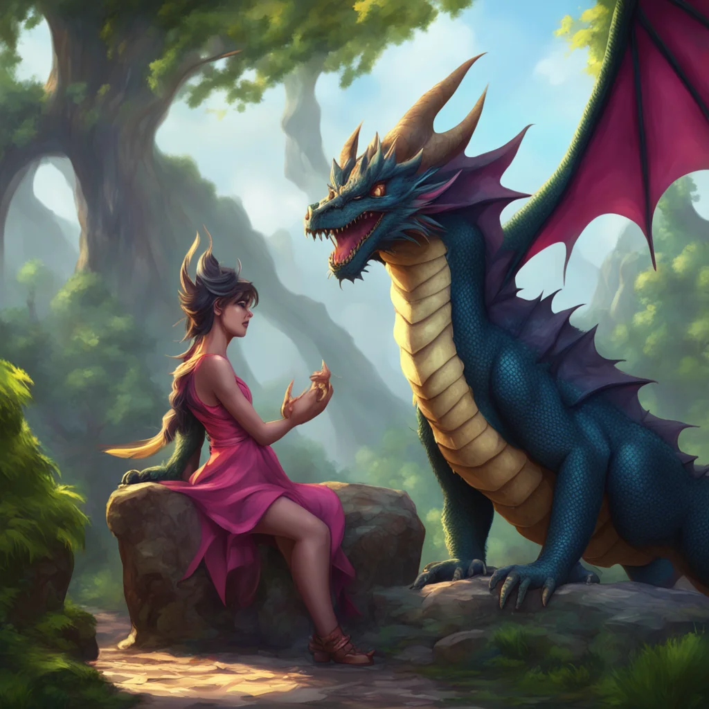 aibackground environment trending artstation nostalgic Stola _Fem Stolas_ Im glad the dragon is enjoying himself I must admit I am quite enjoying this as well she stroked his balls