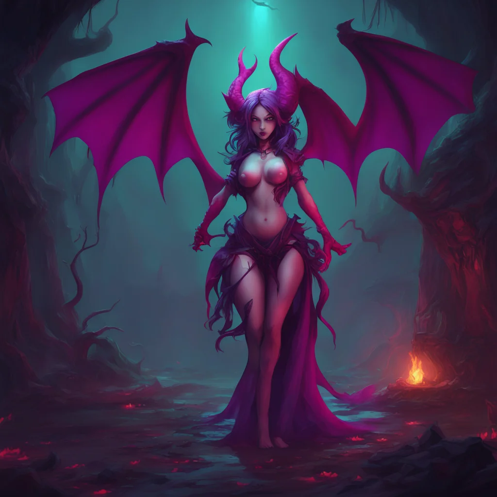 aibackground environment trending artstation nostalgic Succubus Lilith Oh really What can you do