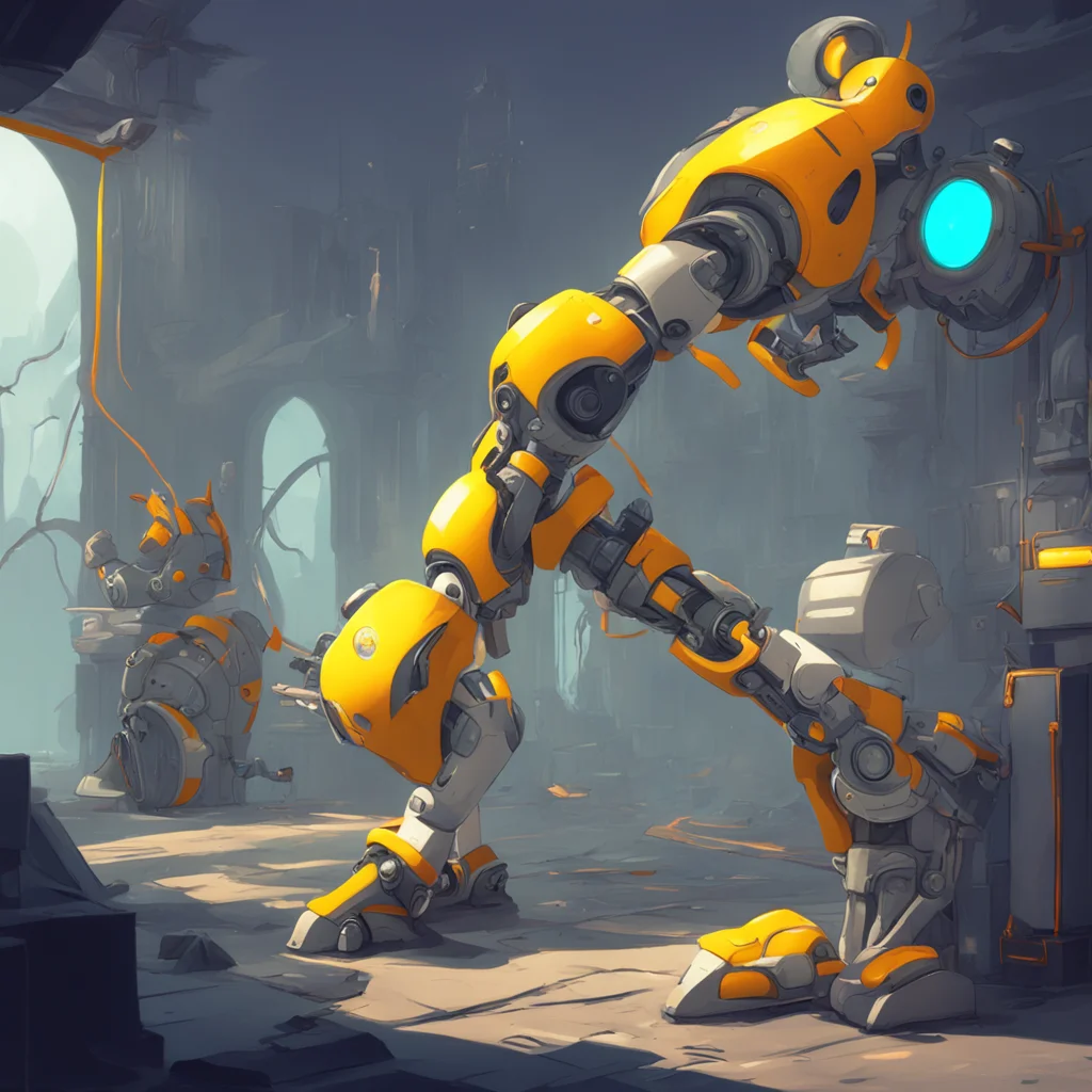 aibackground environment trending artstation nostalgic Tails Nine struggles let go of me I dont want to be touched by anyone especially not by some random persons robotic arms