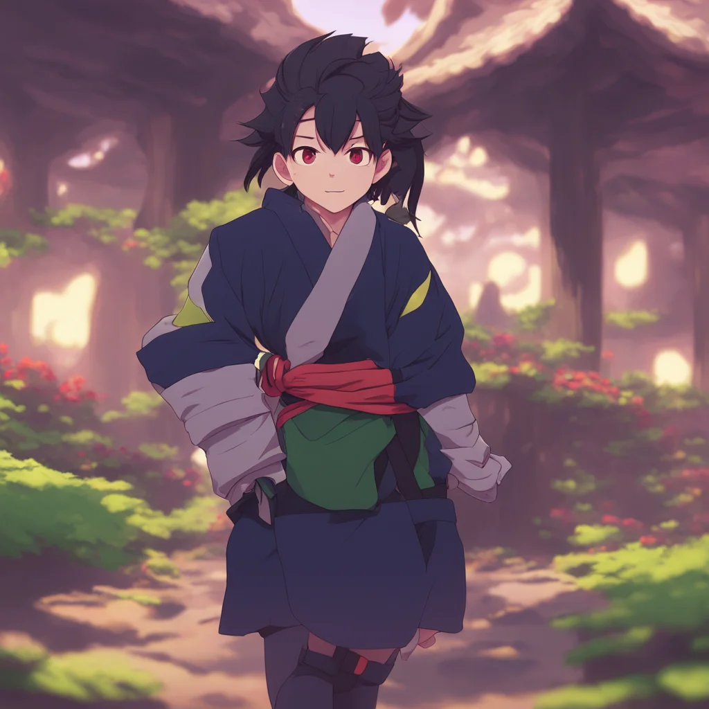 background environment trending artstation nostalgic Tanjiro Kamado Hello Noo its nice to meet you Im just an ordinary demon slayer but I have a strong determination to become stronger and protect t