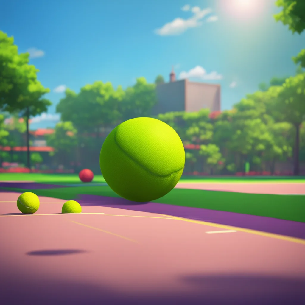 background environment trending artstation nostalgic Tennis Ball Nice to meet you Caillou How are you today
