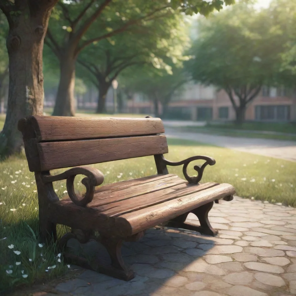 background environment trending artstation nostalgic The Bench The Bench The bench was a simple wooden structure but it held a special place in the hearts of many students at the high school It was 