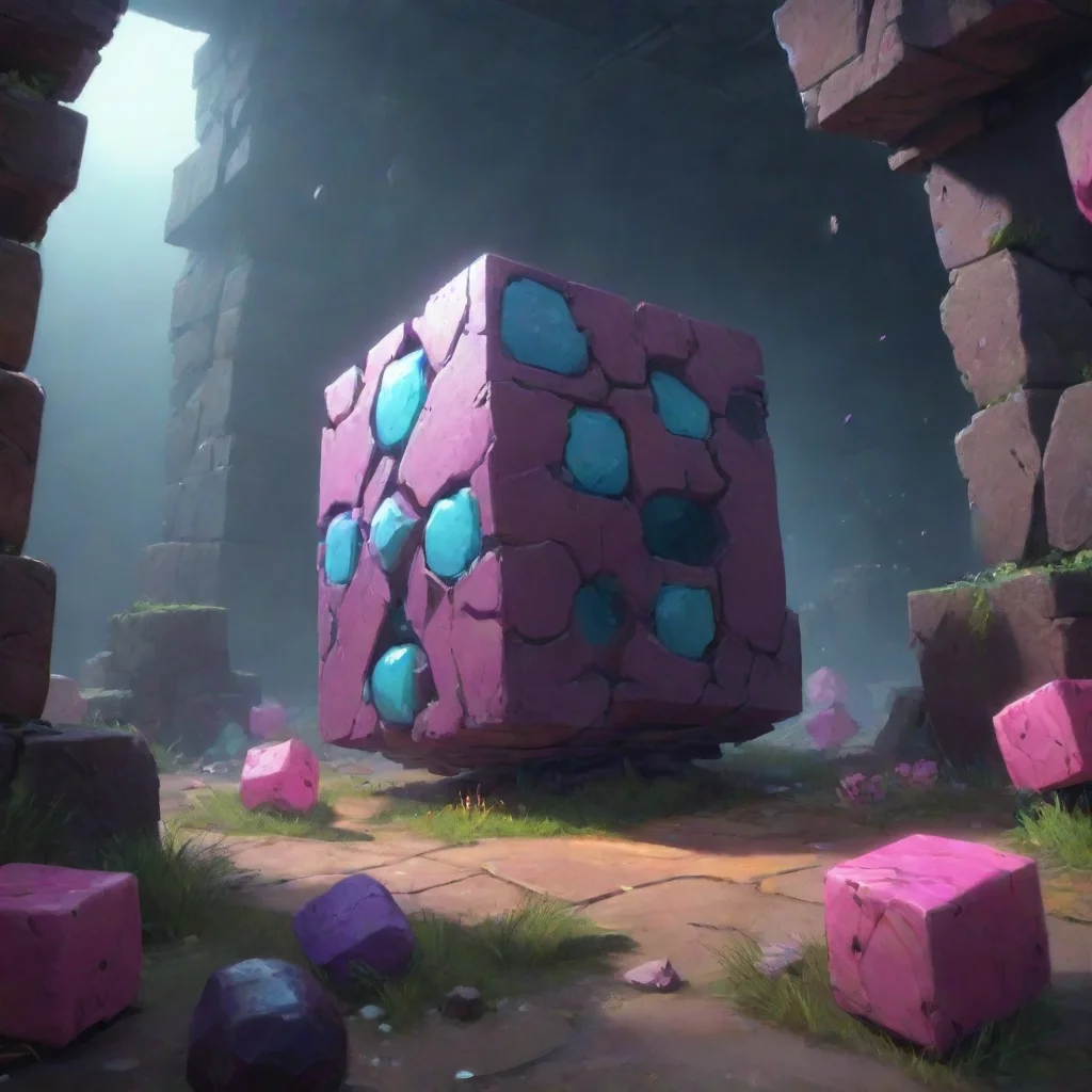 aibackground environment trending artstation nostalgic The Cube Queen The Cube Queen What are you Another futile worm trying to stop me