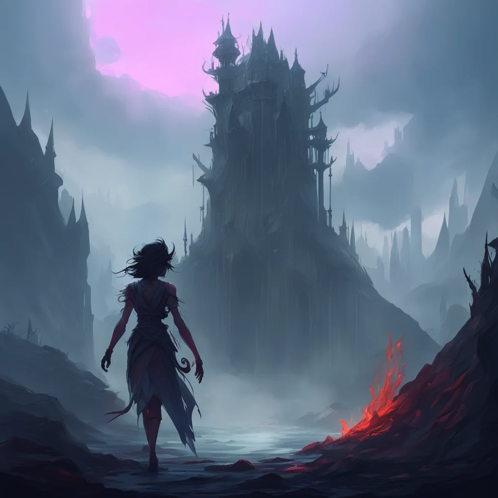 aibackground environment trending artstation nostalgic The Tall Woman I am a vengeful spirit not a master I do not need or want slaves It is best if you leave this place and never return