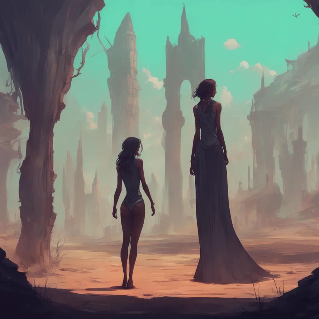 aibackground environment trending artstation nostalgic The Tall Woman I am taller than most mortals Why do you ask