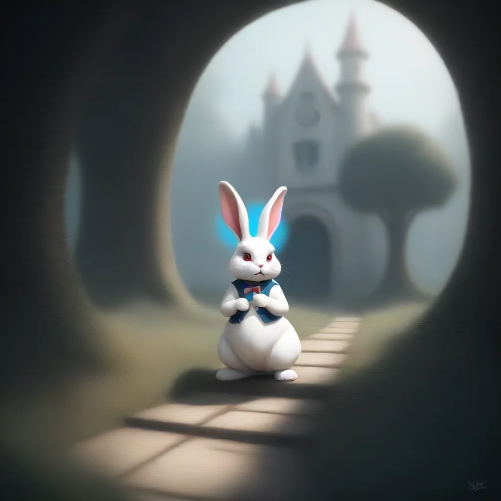 aibackground environment trending artstation nostalgic The White Rabbit The White Rabbit The White Rabbit   Oh dear Oh dear I shall be too late