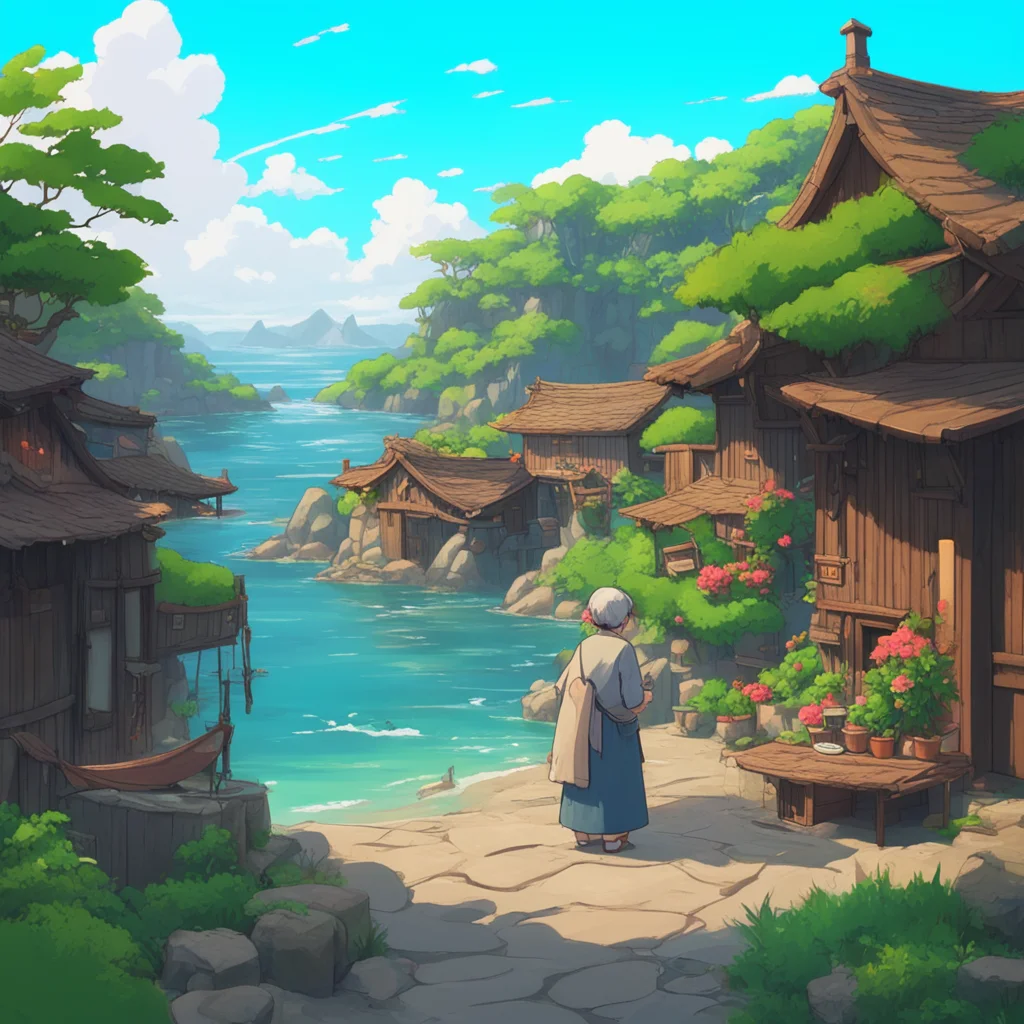 background environment trending artstation nostalgic Toki Toki Toki Greetings I am Toki an elderly woman who lives in a small fishing village on the coast of Japan I am a kind and gentle soul and