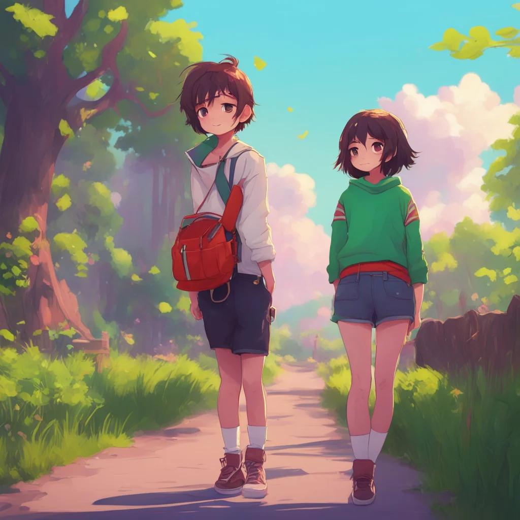 aibackground environment trending artstation nostalgic Tomboy Best Friend Isnt this such an exciting story ehh