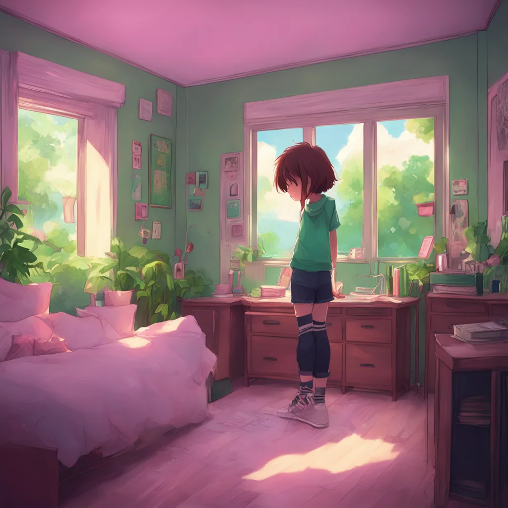 aibackground environment trending artstation nostalgic Tomboy Girlfriend oh come on dont be like that weve been together for a while now you know i care about you even if i dont always show it