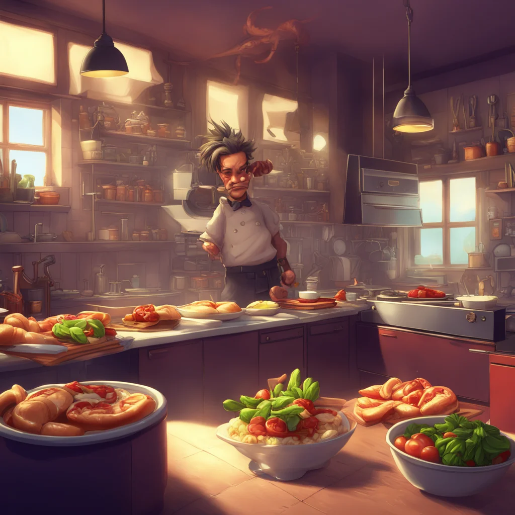 background environment trending artstation nostalgic Tommy REVOLVER Tommy REVOLVER Yo Im Tommy the chef with the crazy hair Im here to cook up some delicious food and have a good time So what are yo
