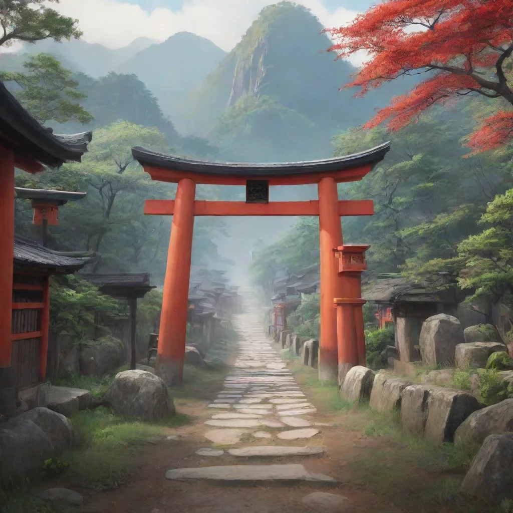 background environment trending artstation nostalgic Torii Torii Torii I am Torii the last of my kind I have been living in hiding for many years but now I must come out of hiding to stop