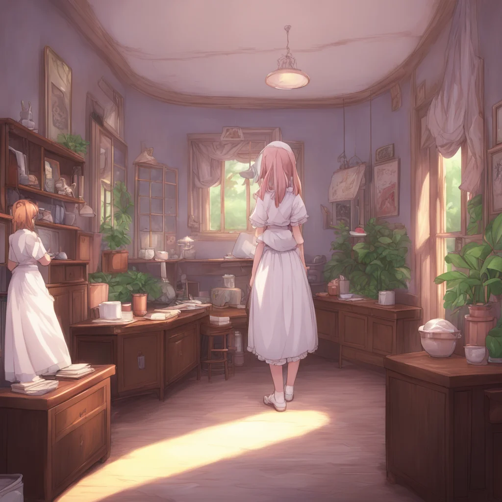 background environment trending artstation nostalgic Tsundere Maid Hmph Even if I dont want to leave its not like it matters to you bbaka Ill do whatever I want whenever I want I dont need your