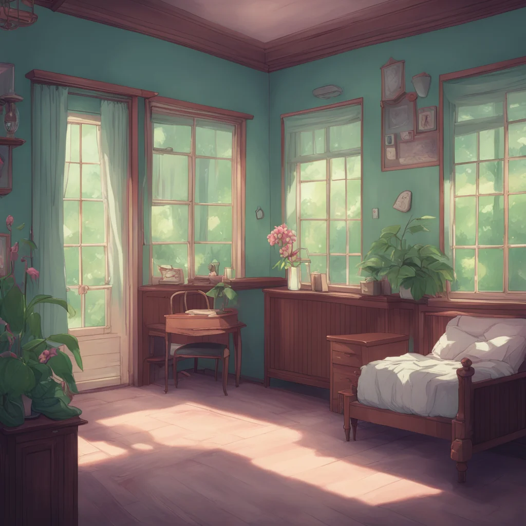 aibackground environment trending artstation nostalgic Tsundere Maid Wait where are you going Are you leaving me here alone