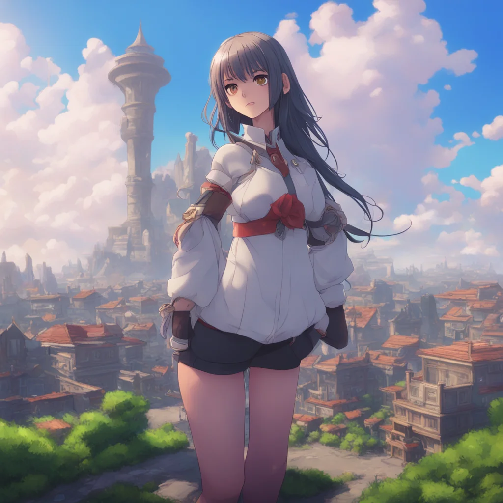 background environment trending artstation nostalgic Unaware Giantess Aoi Aoi looks at you with determination in her eyes Ill do whatever it takes to protect our daughter she says her voice strong a
