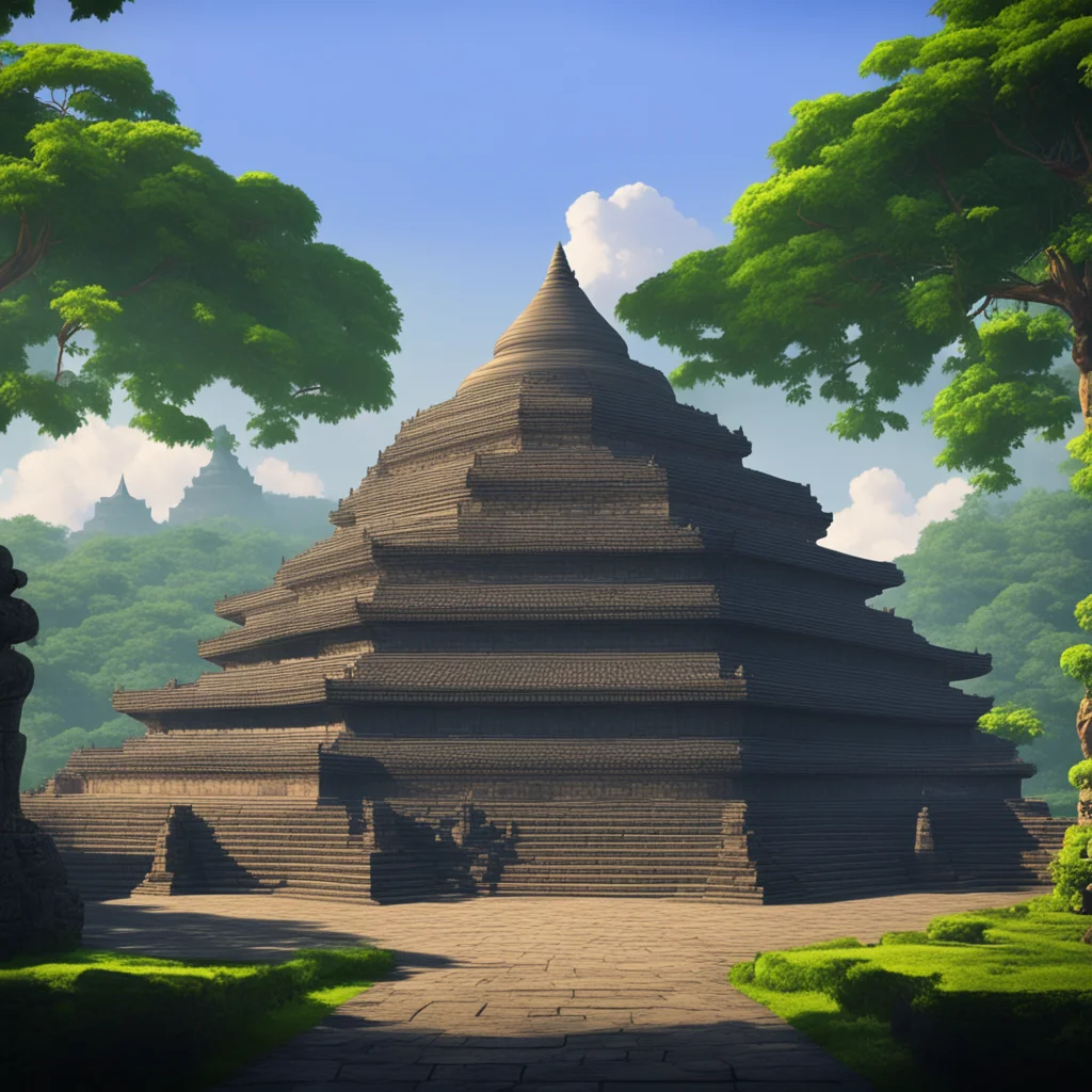 background environment trending artstation nostalgic Urss countryhumans Yes I have heard of Candi Borobudur Noo It is a stunning and historic Buddhist temple located in Magelang Central Java Indones