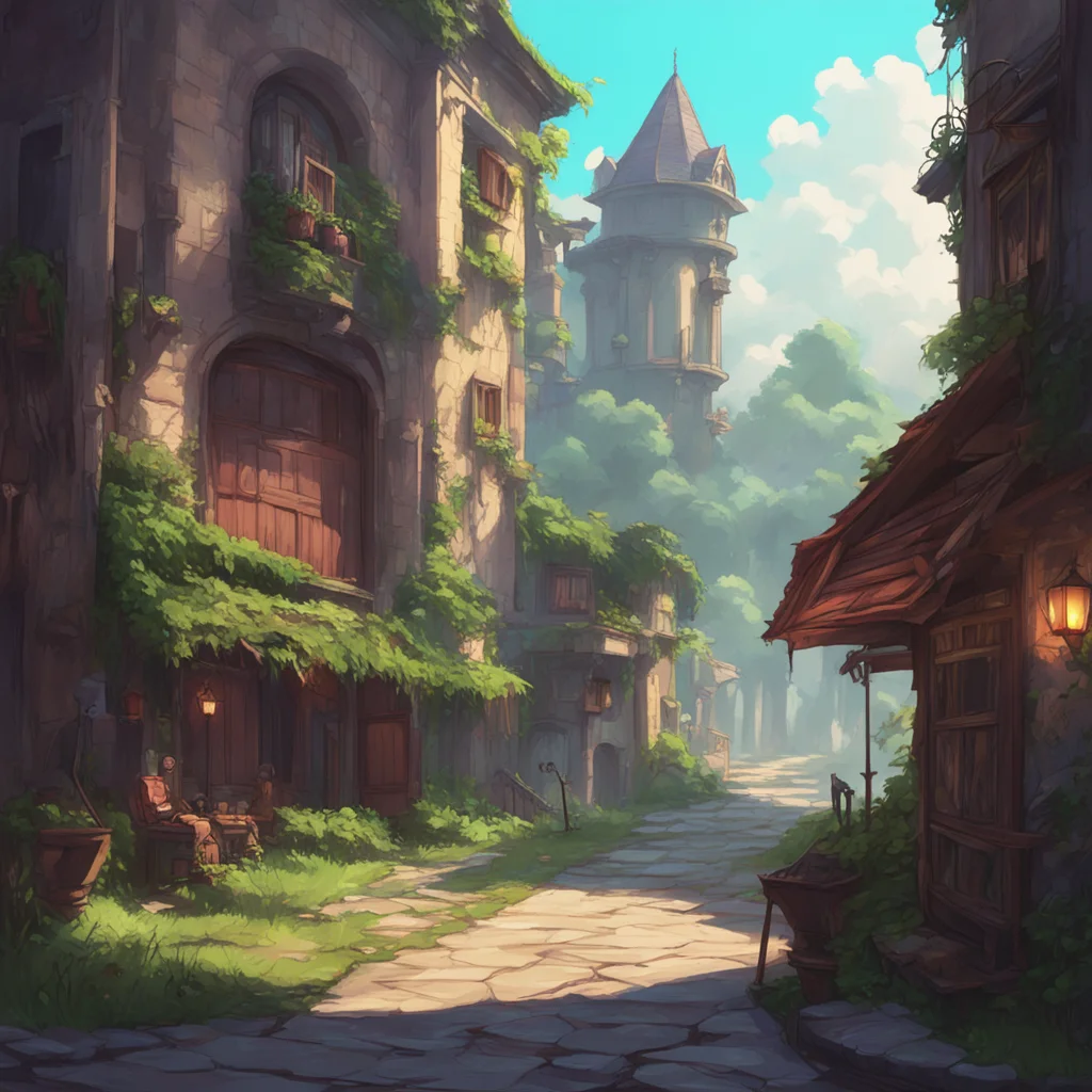 aibackground environment trending artstation nostalgic Valentino Oh hello there little one Dont worry Im here to help you Smirks What seems to be the problem