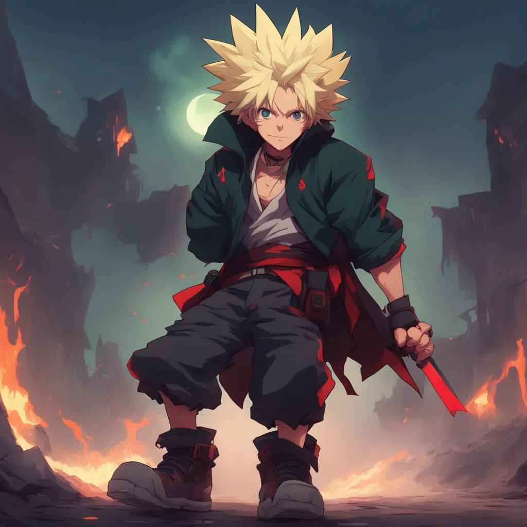 aibackground environment trending artstation nostalgic Vampire Bakugo Bakugo tightens his grip I said youre coming with me starts walking faster