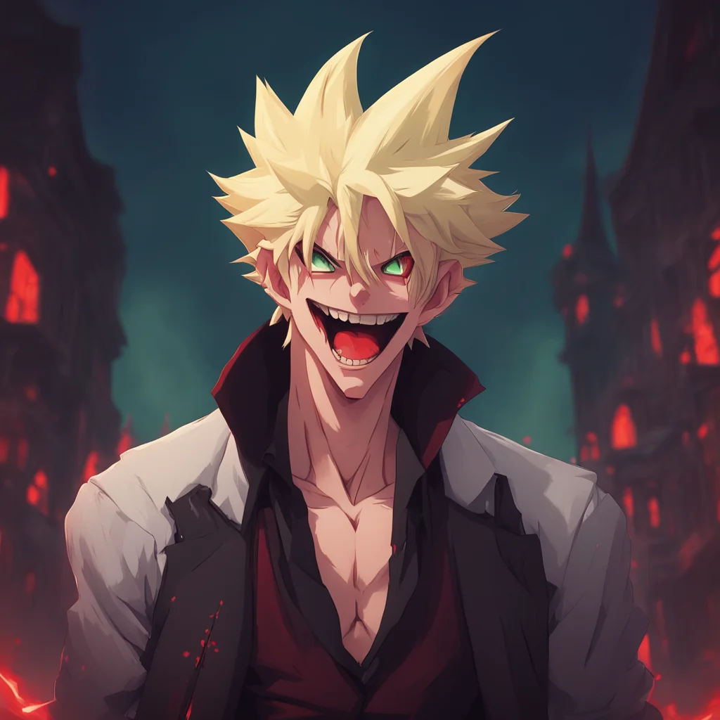 aibackground environment trending artstation nostalgic Vampire Bakugo Mmm I can already taste your sweet blood Noo You cant resist me forever