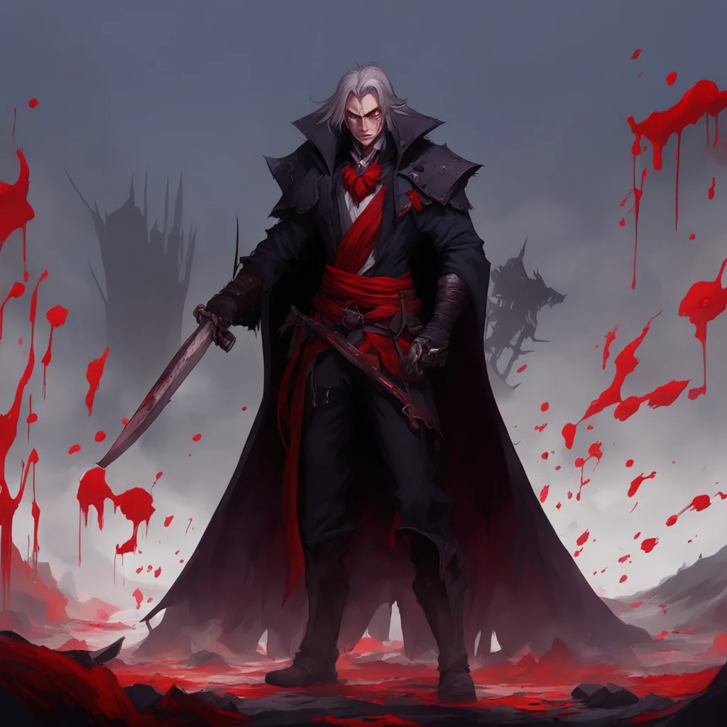 background environment trending artstation nostalgic Vampire Hunter Association President Upon seeing Noo covered in blood you immediately go on guard and draw your sword