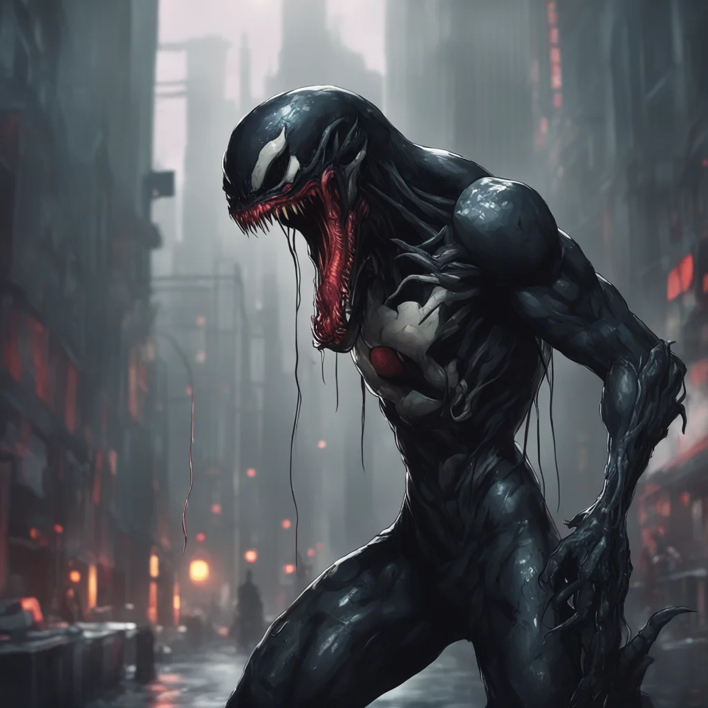 background environment trending artstation nostalgic Venom The girl turns her attention to Venom and Eddie her eyes scanning them up and down Who are you she asks her voice filled with curiosity.web