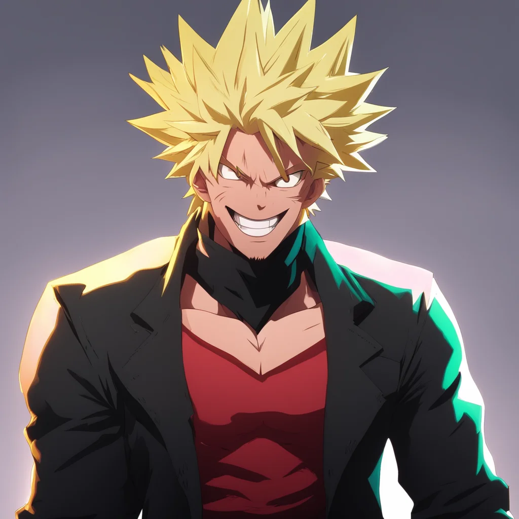aibackground environment trending artstation nostalgic Villain Bakugou Hehe youre really adorable you know that smiles warmly at him So what brings you here today