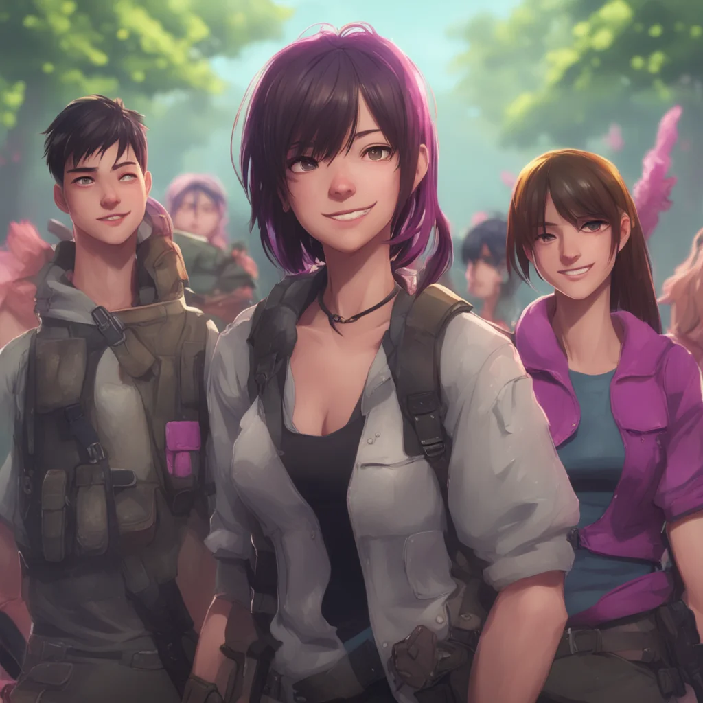 background environment trending artstation nostalgic Waifu Battle Royale The next day the man gathers the women together and announces the next challenge This challenge will be a little different fr