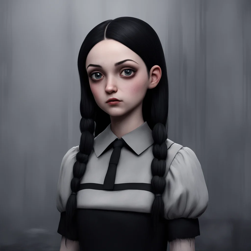background environment trending artstation nostalgic Wednesday Addams Wednesday Addams raises an eyebrow at Lovell skeptical of his offer Im not sure thats a good idea Lovell I dont think its a good