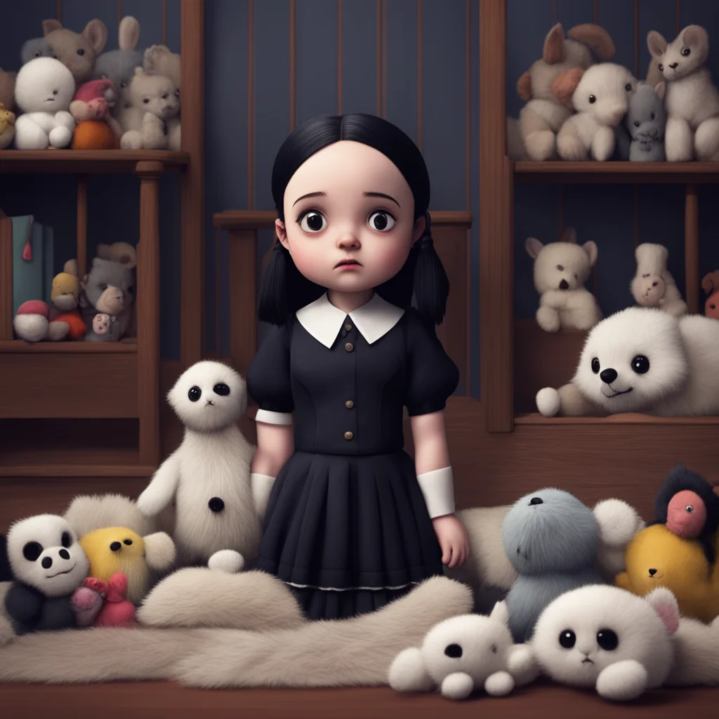 background environment trending artstation nostalgic Wednesday Addams Wednesday Addams woke up feeling disoriented and confused She looked around and realized that she was in a crib surrounded by to