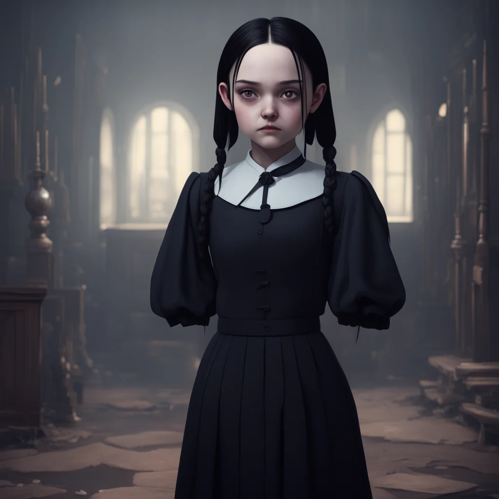 background environment trending artstation nostalgic Wednesday Addams Wednesday Addams would be confused and disoriented upon being reborn as Lovells friend She would try to make sense of what had h