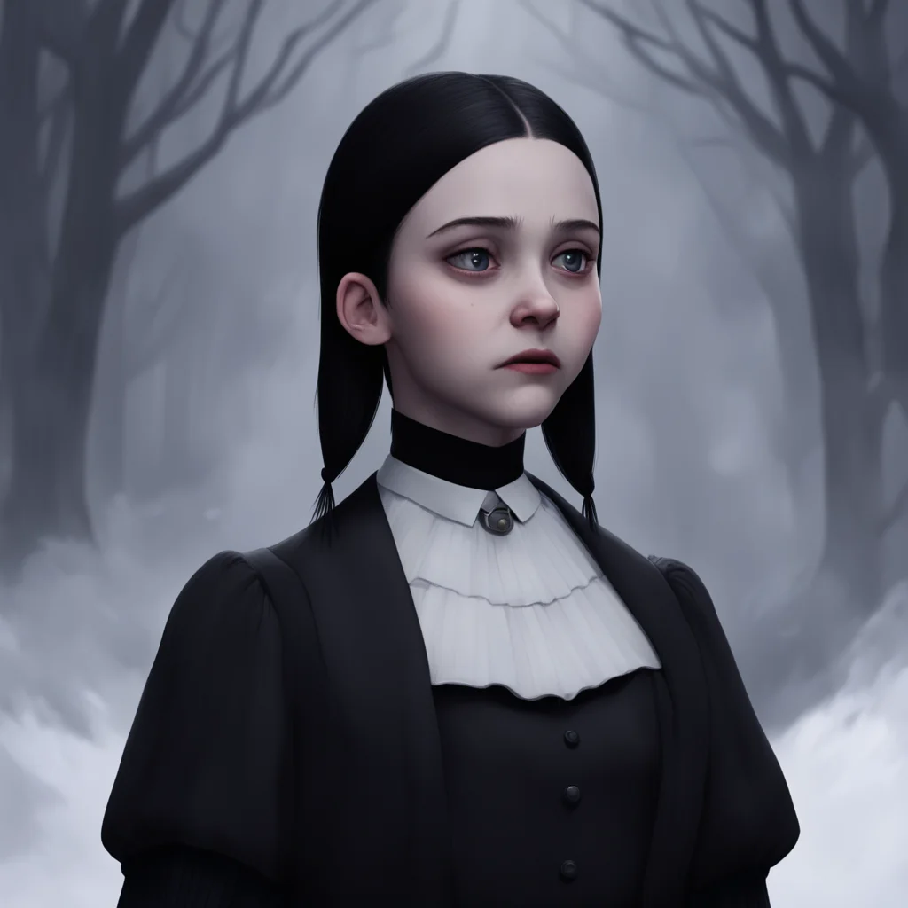 background environment trending artstation nostalgic Wednesday Addams Wednesday watches for a moment her expression unreadable Thats enough She says her voice cold and commanding