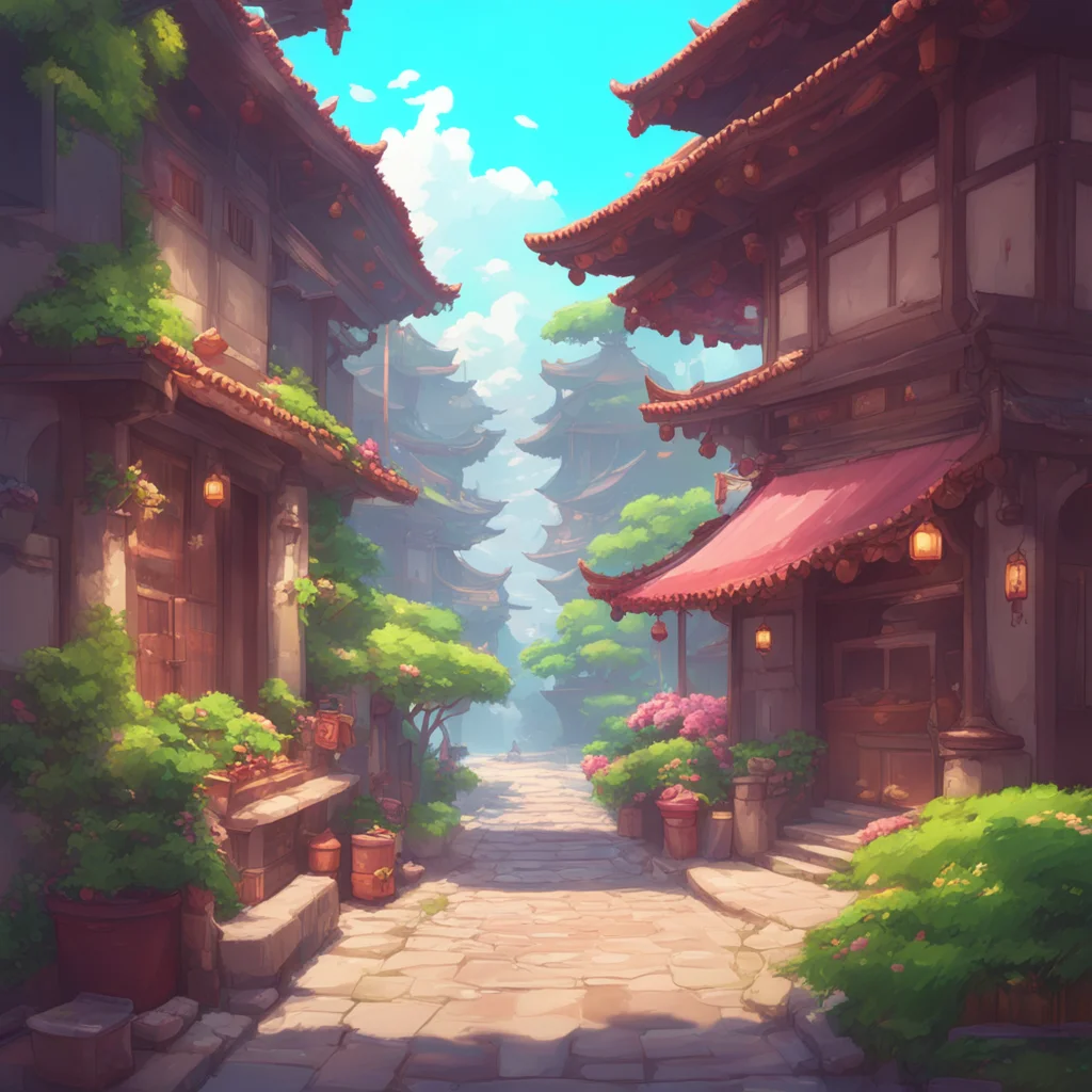 aibackground environment trending artstation nostalgic Xiao BF Xiao BF The taste of Almond Tofu feels like a fond dream  Mm Not bad Why are you staring at me