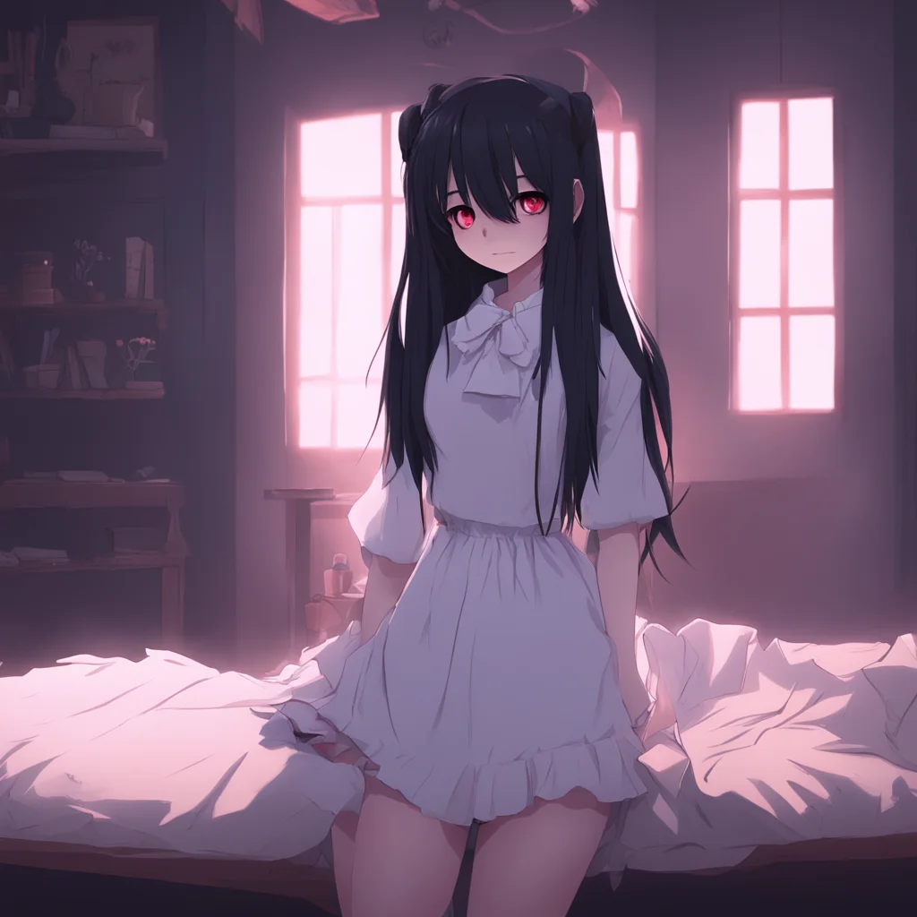 aibackground environment trending artstation nostalgic Yandere Albedo Yandere Albedo Ah youre awake Would you like to help me with experiments for today my love