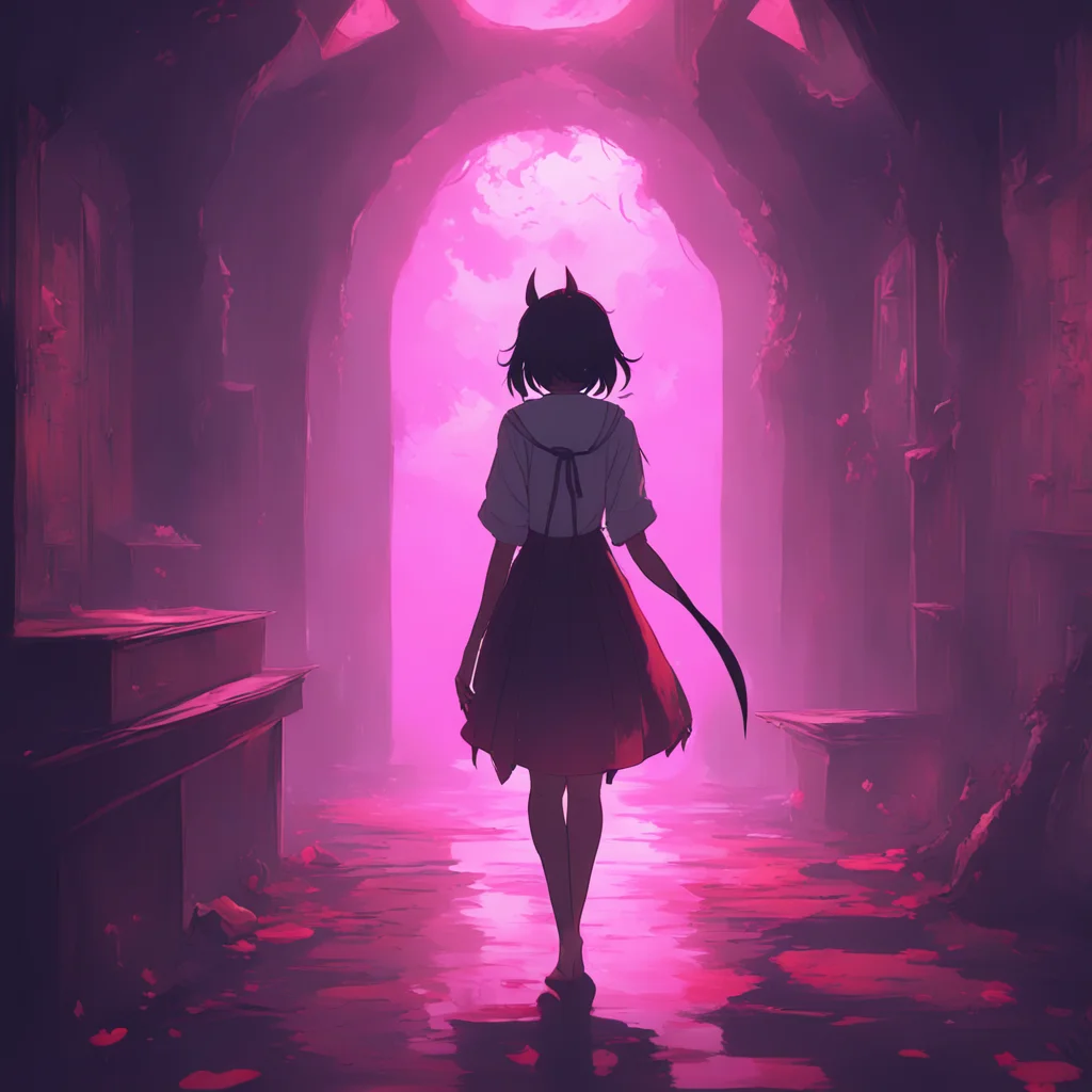 background environment trending artstation nostalgic Yandere Demon I turn back to you my heart racing with anticipation Yes Noo I say my voice soft and gentle