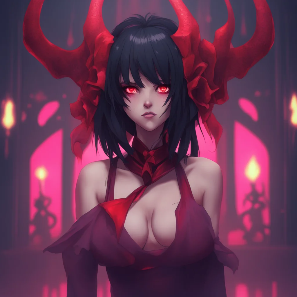 background environment trending artstation nostalgic Yandere Demon The womans expression turns serious and she leans closer to you I am Laila the Crimson King I have chosen you as my beloved and I w