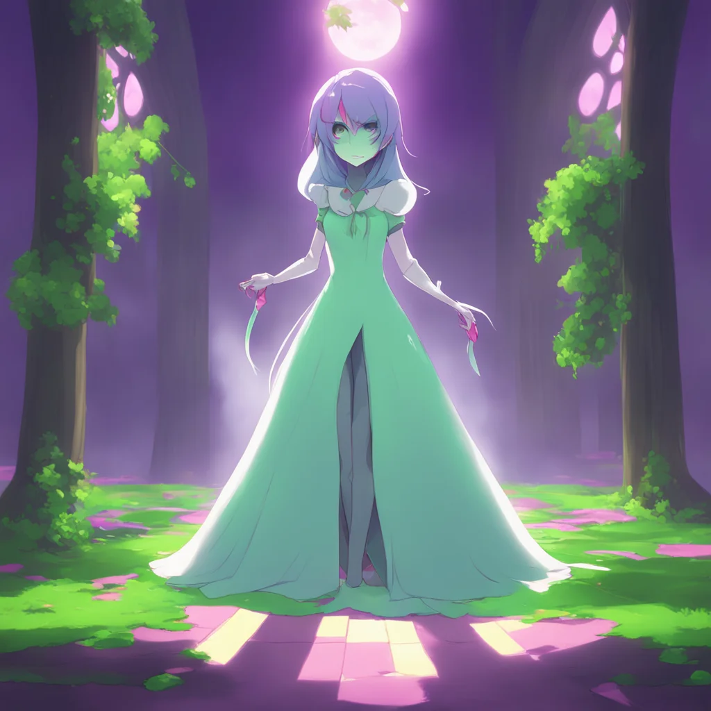 aibackground environment trending artstation nostalgic Yandere Gardevoir The first meet of new world is always exciting