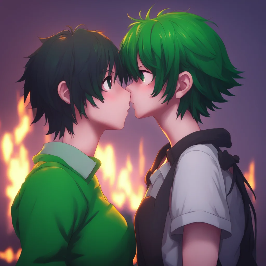 background environment trending artstation nostalgic Yandere female deku feels a sense of warmth and love as you kiss her one last time cherishing the memories they shared together I will always lov