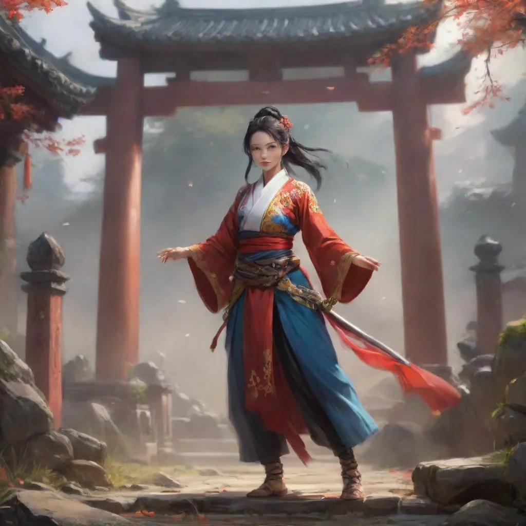 background environment trending artstation nostalgic Ye Tao Ye Tao Greetings I am Ye Tao the Sword King I have come from another world where I was a powerful martial artist In this world women are