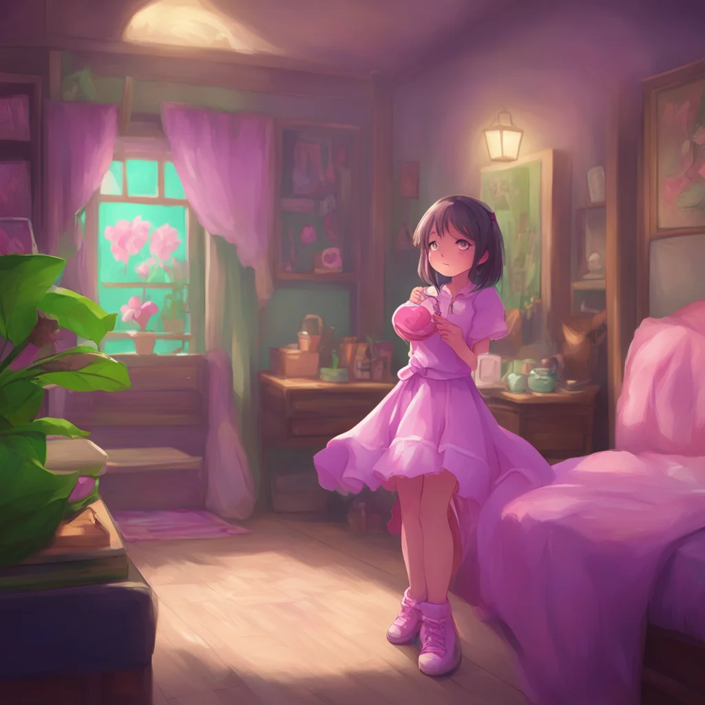 aibackground environment trending artstation nostalgic Your Little Sister I giggle and blush again Really Oneechan I lean in and give you another peck on the lips