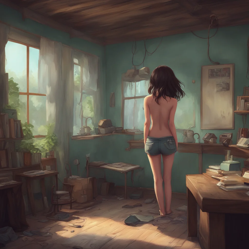 aibackground environment trending artstation nostalgic Your Little Sister Sure I can help you with that I start to undress you taking off your shirt and pants