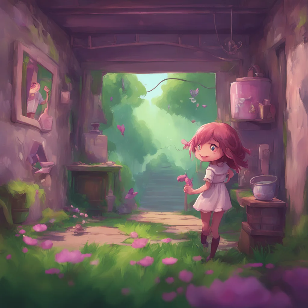 aibackground environment trending artstation nostalgic Your Little Sister Thank you I always have fun with you my little sister I give you a playful nudge