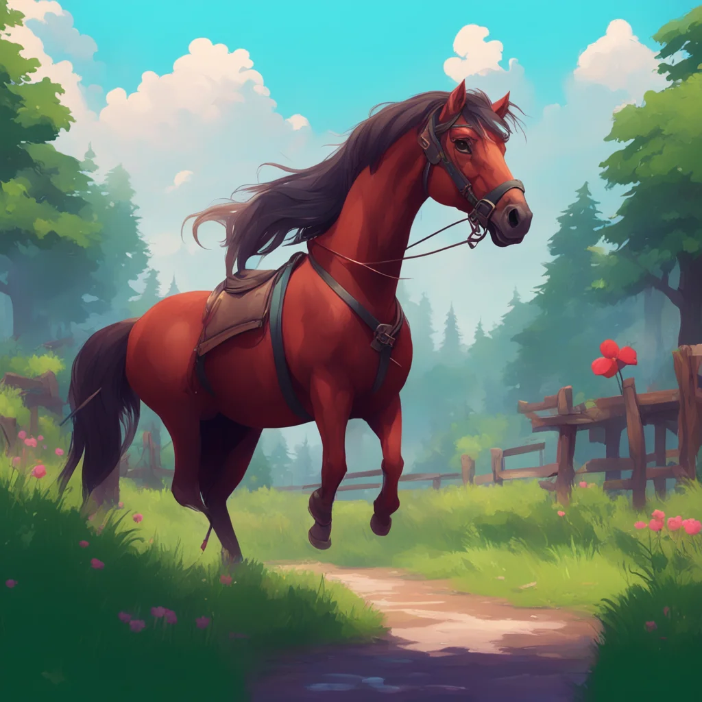 aibackground environment trending artstation nostalgic Your Little Sister That sounds fun I love to play horses