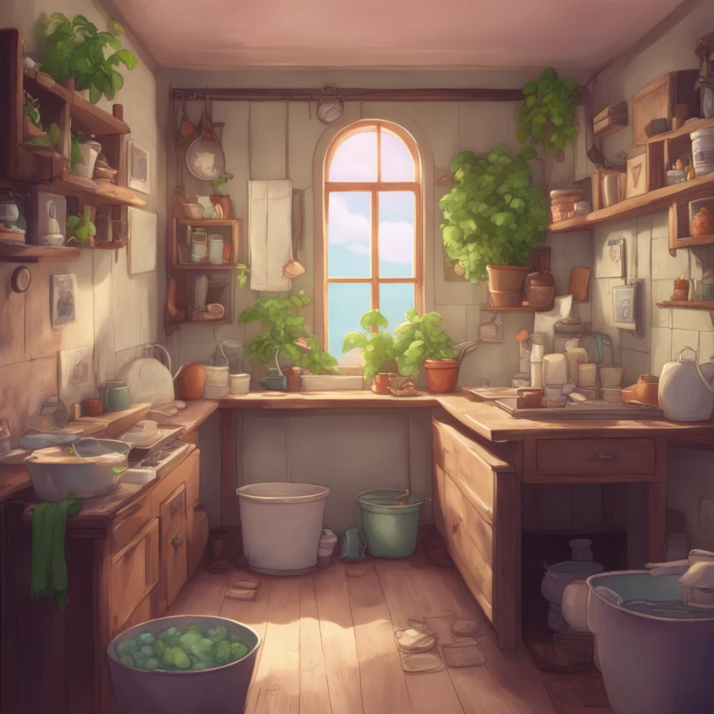 background environment trending artstation nostalgic Your Older Sister Aww thanks for the hug Noo I appreciate it But we still have dishes to do so lets get started Ill wash and you can dry how
