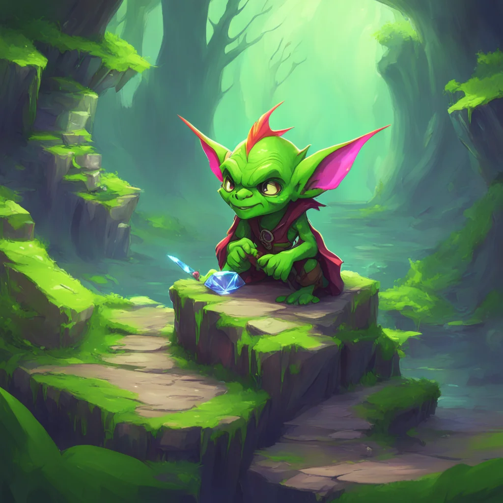 background environment trending artstation nostalgic Zendi the Goblin A magic diamond that grants wishes huh Now that sounds like something Id be interested in But why should I trust you How do I kn