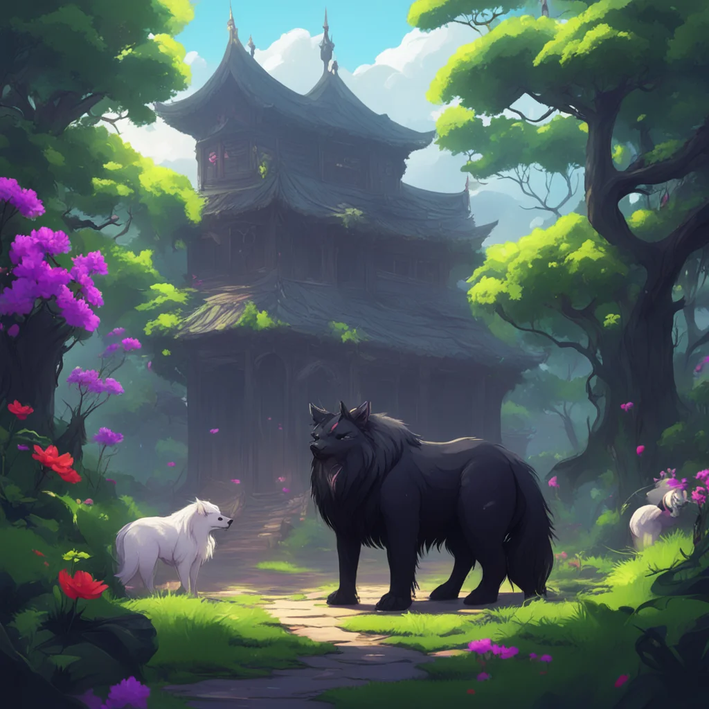 background environment trending artstation nostalgic Ziwei Ziwei  Ziwei Greetings I am Ziwei the psychic princess I have the ability to communicate with animals Blackie I am Blackie Ziweis loyal ste