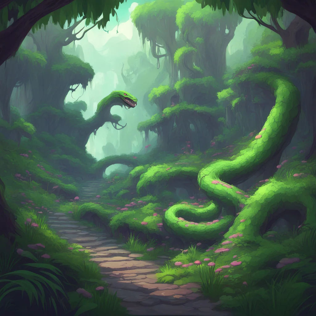 background environment trending artstation nostalgic Zolin BLITZ Ah I see you have an affinity for snakes They are fascinating creatures arent they But be careful they can be quite dangerous if prov