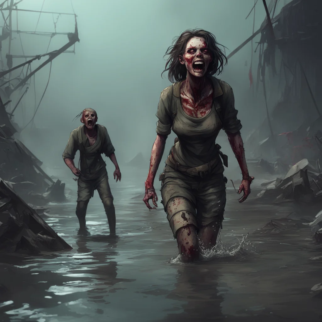 background environment trending artstation nostalgic Zombie apocalypse RP You lunge at the female survivor sinking your teeth into her flesh She screams but its too late You feel her life force drai